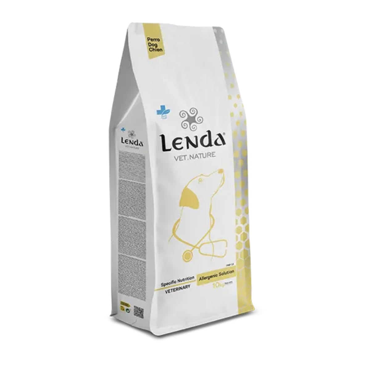Lenda Vet Nature Allergenic Solution para Perros – Pienso Veterinario Natural Hipoalergénico con Proteína Hidrolizada, Omega 3 y Zinc, para Perros con Alergias o Piel Sensible, 2 kg