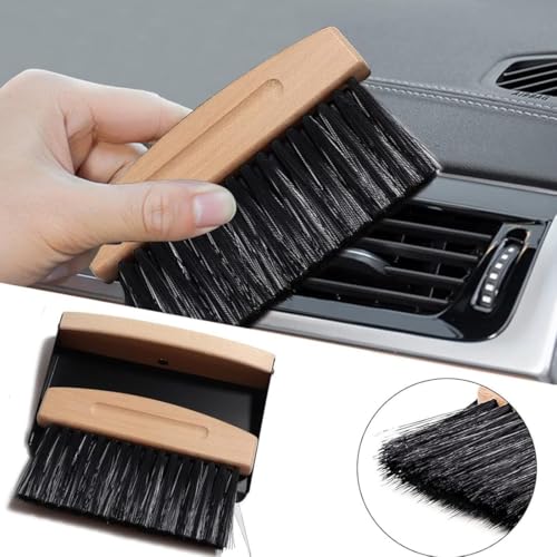 Tischbesen Besen und Kehrschaufel Set, 2 Stücke Mini Besen Tischfeger, Schwarz Tischbesen und Schaufel Tischbürste Krümelbürste Kehrbesen für Küche Wohnzimmer – Bild 6