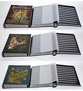 Goldhahn Antik Alben 3er Set Briefmarkenalbum