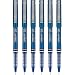 Pilot Precise V7 Stick Rolling Ball Pens, Fine Point, Blue Ink, 6 Pack