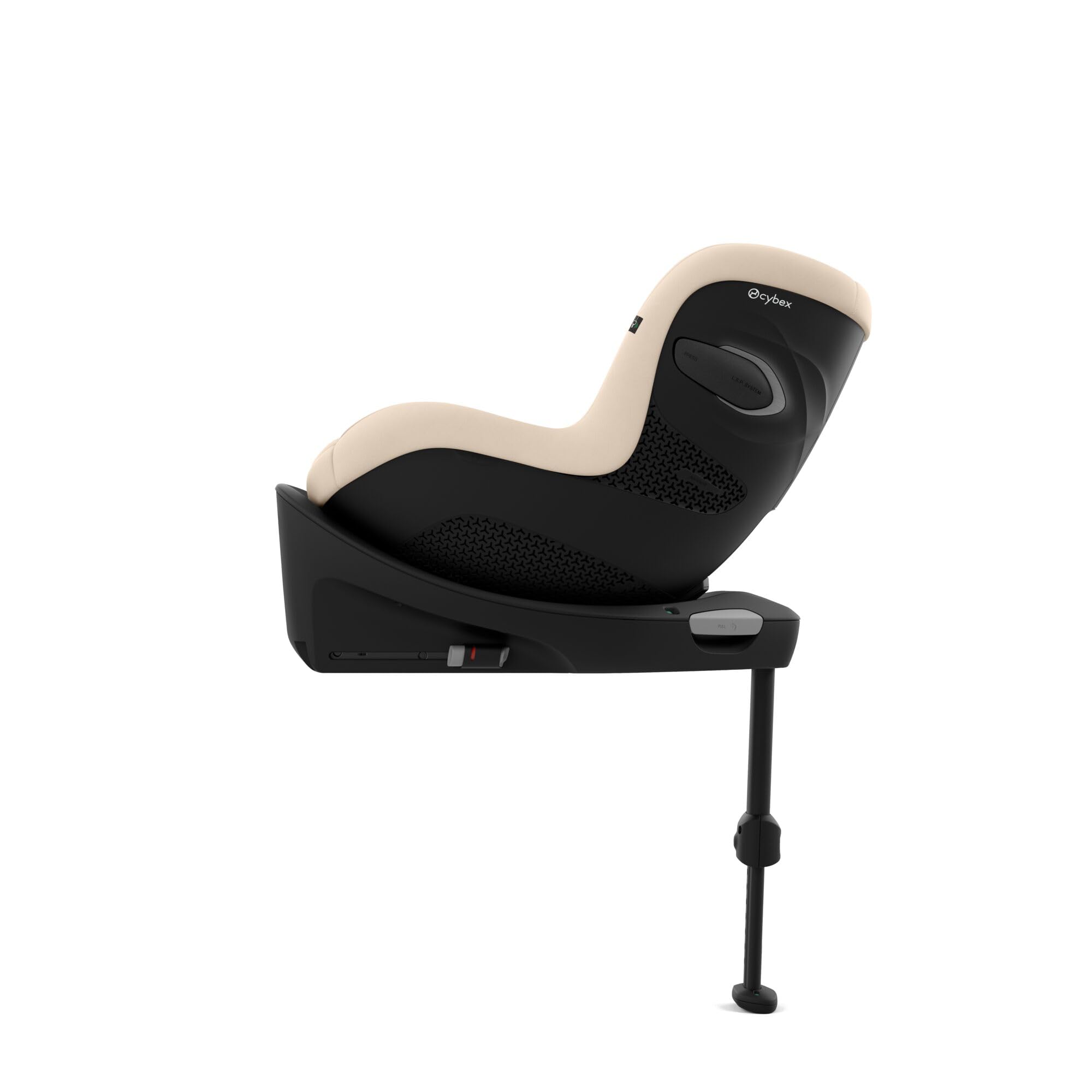 CYBEX Gold Fotelik samochodowy Sirona G3 bez podstawy, Od ok. 3 miesięcy do 4 lat (Od urodzenia z wkładką dla noworodka), Maks. 19 kg, 61–105 cm (Od 40 cm z wkładką dla noworodka), Almond Beige