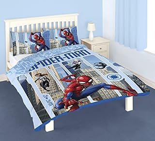 Disney Spiderman Official Double Duvet Cover Set