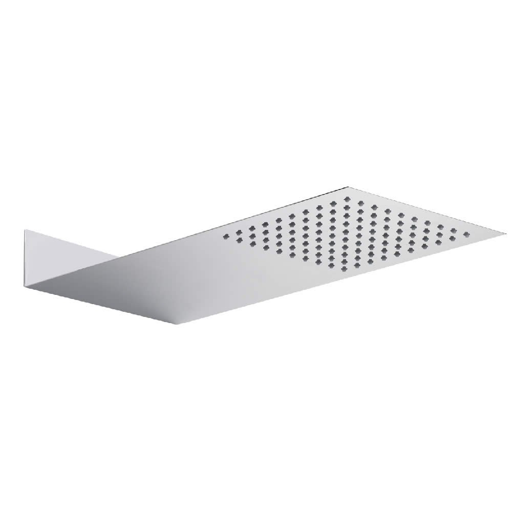 Hudson Reed Component Ultra Thin Fixed Shower Head. 400X200mm. 3Mm Thick.