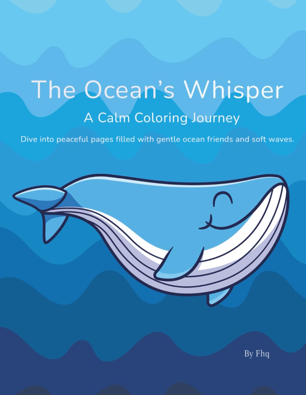 The Ocean’s Whisper: A Calm Coloring Journey