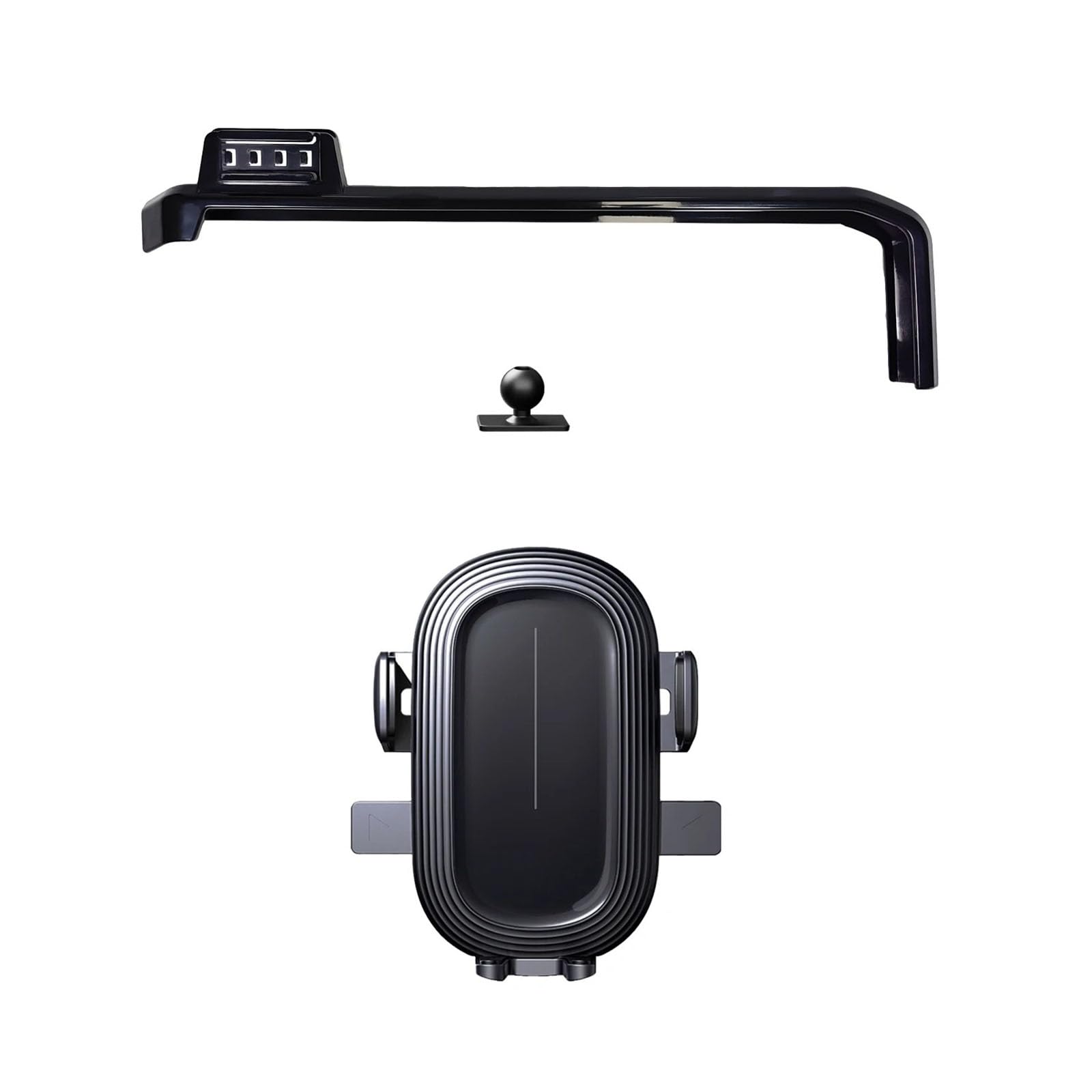 Mogflman Base And Holder B Car Phone Holder For Jeep Wrangler Jl 2024+, Lhd Car Phone Holder