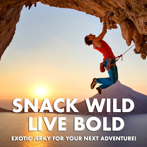 Buffalo Bob's Wild Game Meat Snacks (1oz Stick, 15 Pack) Exotic Variety Assortment Sampler, Gift for Men/Dad, Stocking Stuffer, Adventure Enthusiast