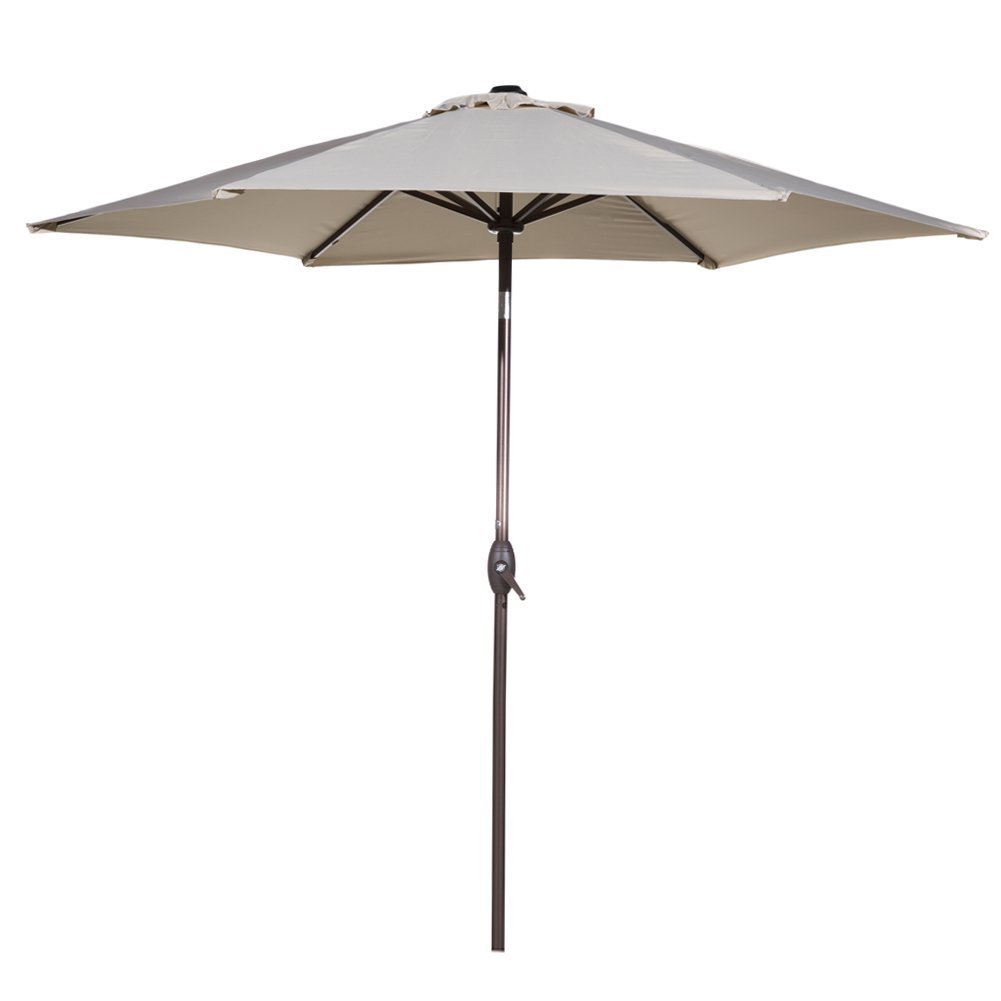 abba patio auto tilt crank sunbrella 9 foot patio umbrella Amazon.com : Abba Patio Sunbrella Patio Umbrella 9 Feet Outdoor Market  Table Umbrella with Auto Tilt and Crank, Canvas Antique Beige : Patio, Lawn  & Garden