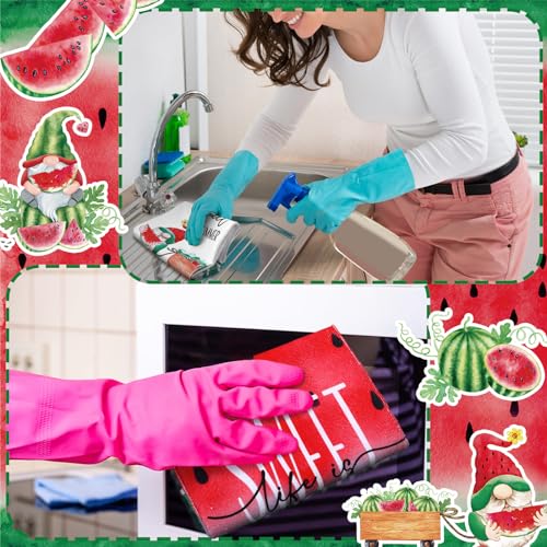 Bencailor-6-Pcs-Watermelon-Kitchen-Towels-Gnome-Absorbent-Hand-Towels-Watermelon-Tea-Towels-Dish-Cloths-Decorative-Dishcloth-for-Christmas-Kitchen-Cooking-Home-Cleaning-16-x-24-Inches Bencailor 6 Pcs Watermelon Kitchen Towels Gnome Absorbent Hand Towels Watermelon Tea Towels Dish Cloths Decorative Dishcloth for Christmas Kitchen Cooking Home Cleaning 16 x 24 Inches
