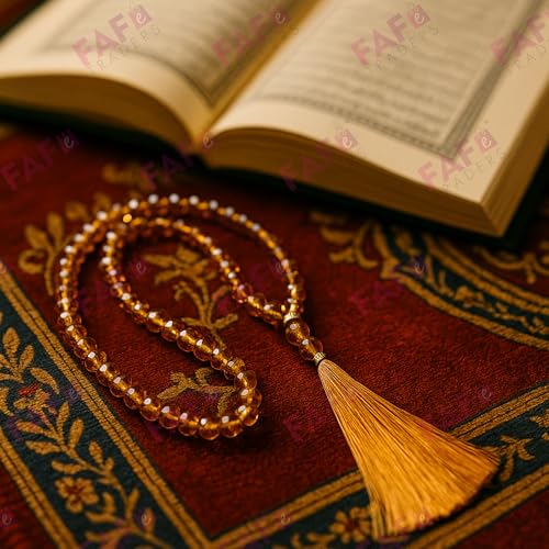 Image of Crystal Tasbeeh /Prayer Beads Manual Counter for Muslim