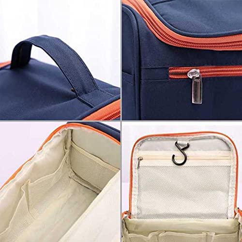 TGOPIT Solid 13 Cms Cosmetic Pouch(M_Nevy Blue) 3