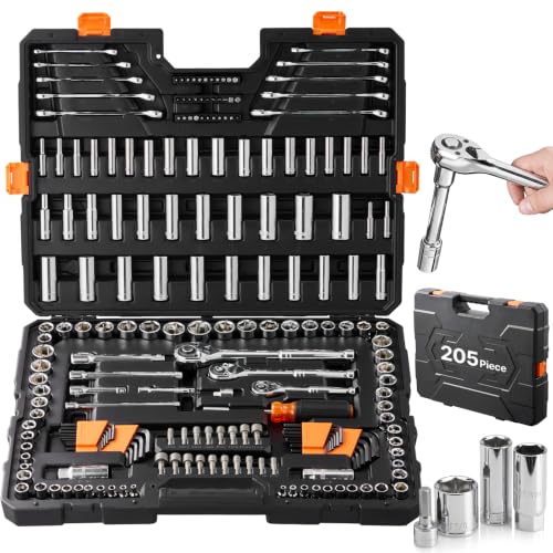VEVOR 205-Piece Mechanics Tool Set
