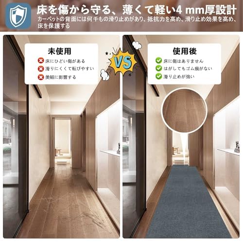 Amazon.co.jp: 【Amazon.co.jp 限定】YIDIHO TPR廊下カーペット 40 