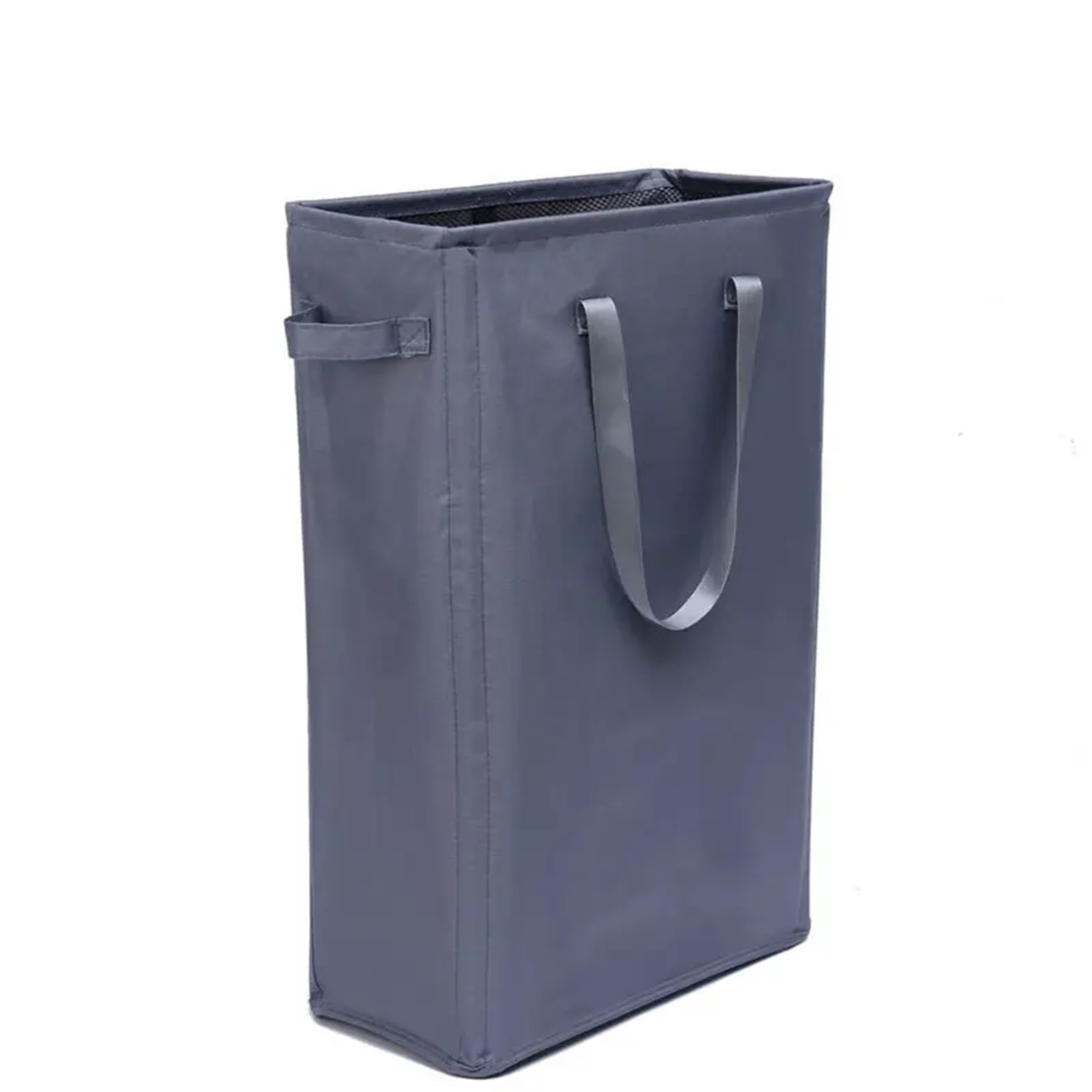 45L Collapsible Thin Dirty Clothes Basket Laundry Hamper Storage Organizer(Blue)