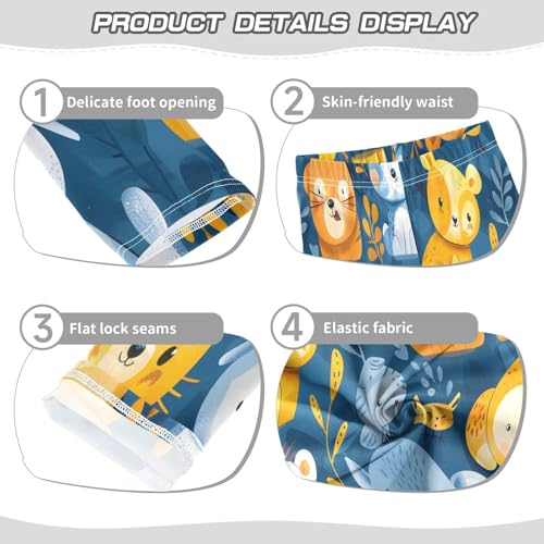 Toddler Girls Leggings Printed Yoga Pants Leggings Animal Club for Kids3