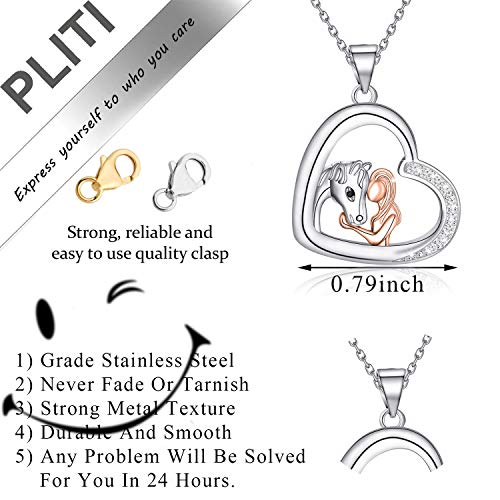 Cavallo Regali Cavallo Collana Animale Amante