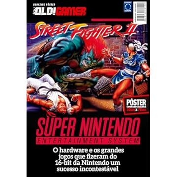 Capa do livro Superpôster OLD!Gamer - Super Nintendo - Street Fighter II
