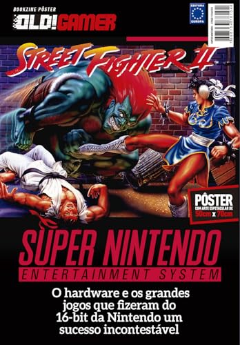 Super Nintendo - Street Fighter II - Superpôster OLD!Gamer