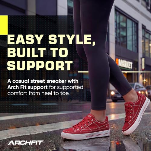 Image of Skechers Women's Arcade See Ya There | Casual sneaker, Patented Skechers Arch Fit insole with Podiatrist-Certified Arch Support, Slip-Ins, Machine Washable