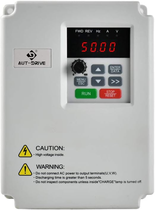 New Arrivals Upgrade Variable Frequency Drive VFD AC 220V 2.2KW 3HP Inverter Frequency Converter for Spindle Motor Speed Control (Single Phase Variable) Exclusive Discount 90% Price Upgrade Variable Frequency Drive VFD AC 220V 2.2KW 3HP Inverter Frequency Converter for Spindle Motor Speed Control (Single Phase Variable)