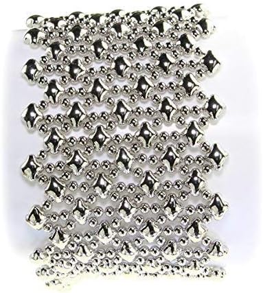 Liquid Metal by Sergio Gutierrez SG 3 Sizes – Bracelet- SG Pouch Included.Chrome Plated B79-N - Image 2