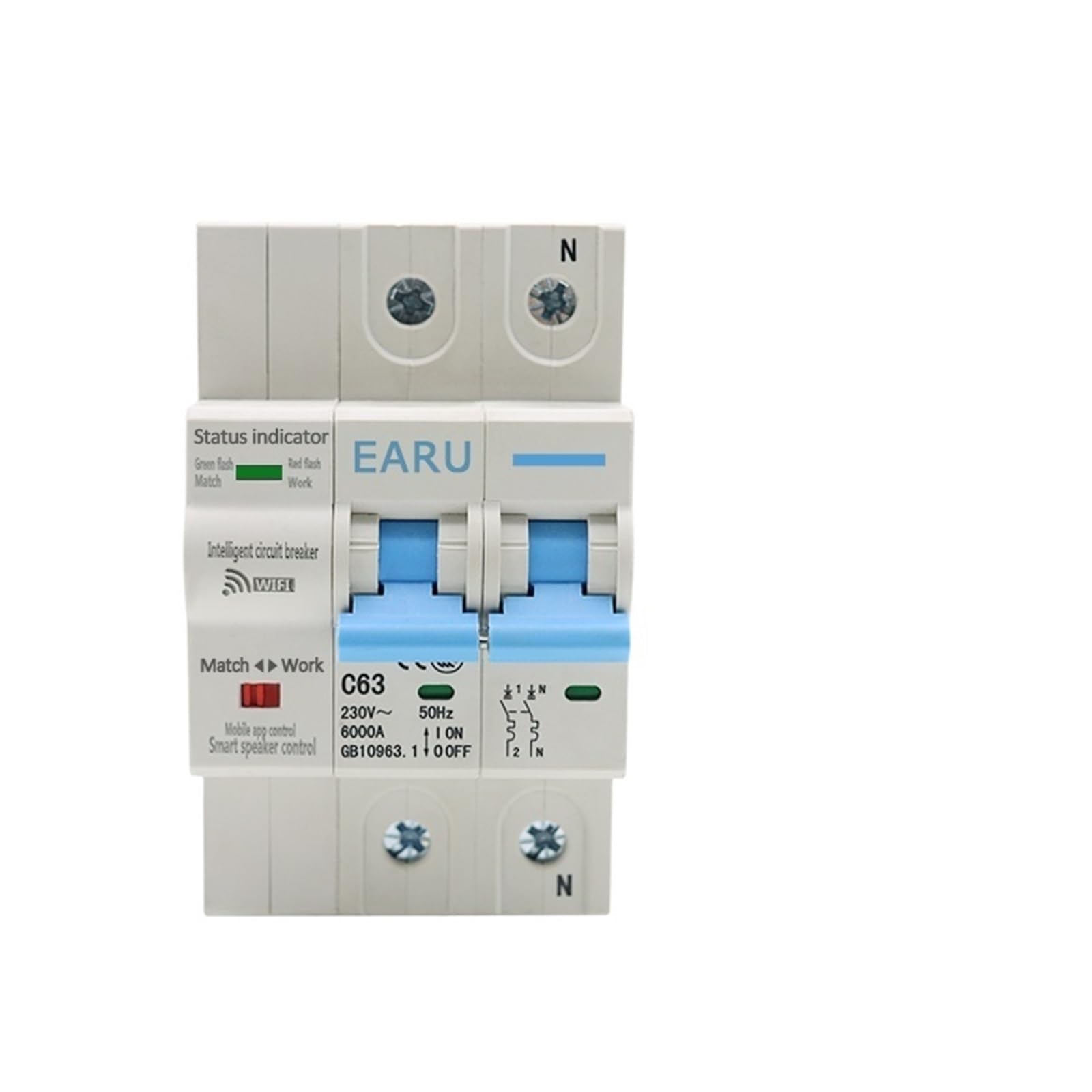 Interruptor de control remoto 220V para programar la iluminación del hogar
