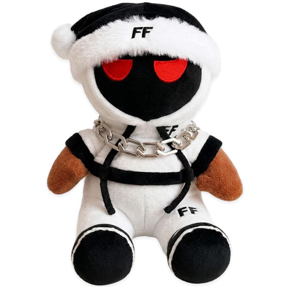 wiztex Foltyn 2.0 Plush Toy - 24 cm Christmas Hat, Filled with PP Cotton Fortyn Family Cuddly Toy Gift for Children and Fans (Without Chain) — image 1