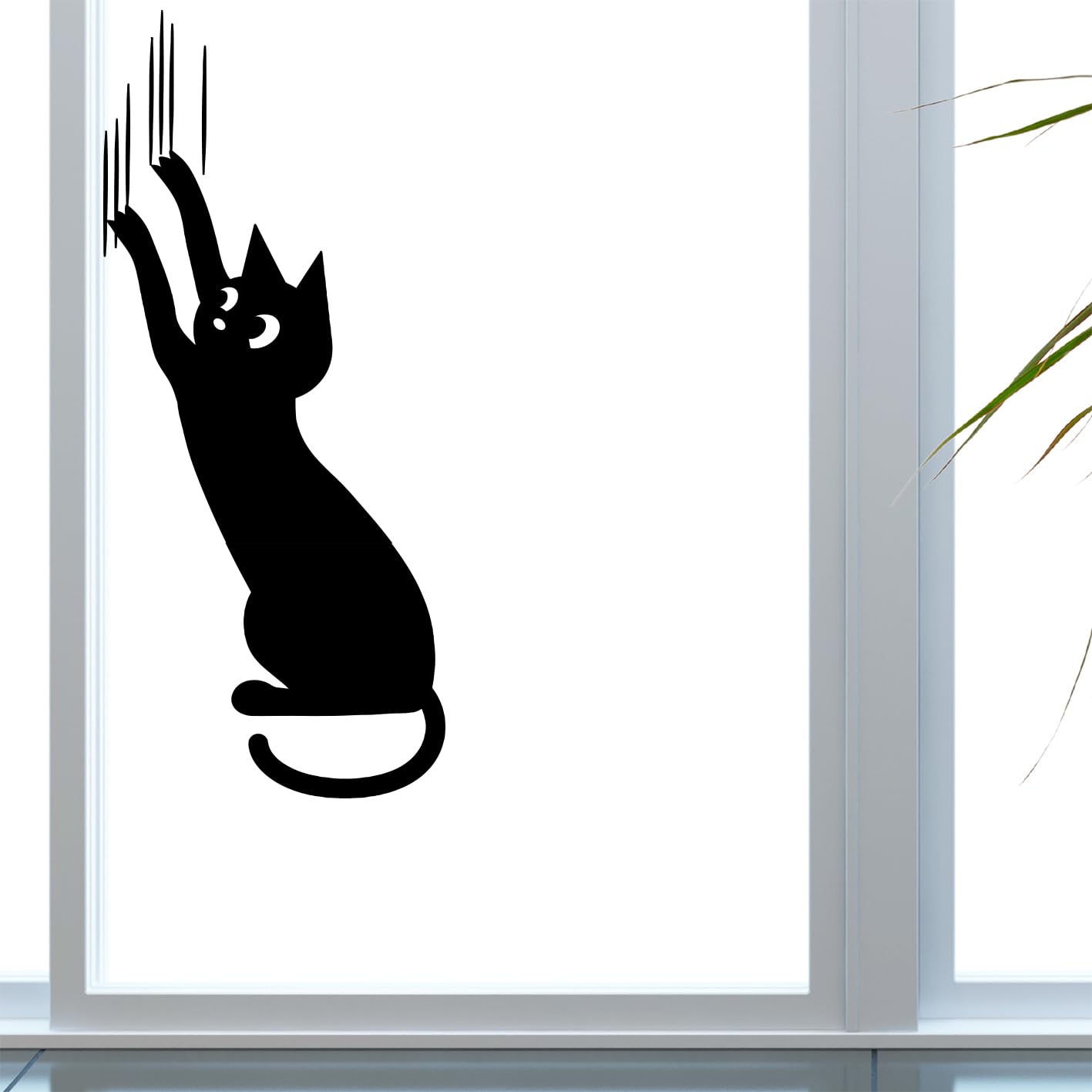 Adesivo da parete con gatto/Adesivo da parete con