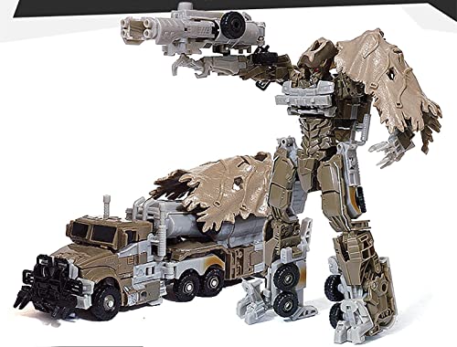Transformer Toys Optimus Prime Bumblebee Ironhide Megatron Starscream Ko Version Action Figure 7 Inch-Changes Into Toy Car (Color : Megatron) #TOP1