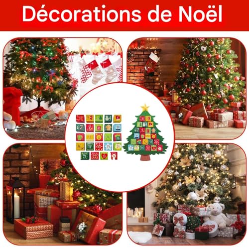 Calendrier de compte à rebours de Noël : 24 jours de décorations faites main - 4