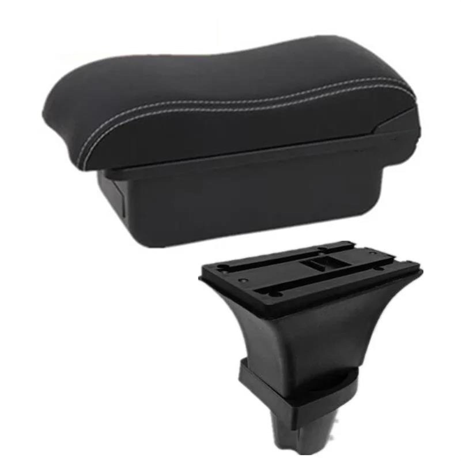 Ysdsls A White Line No Usb Central Content Armrest Box Car Storage With Products With Usb Interfa For Aygo