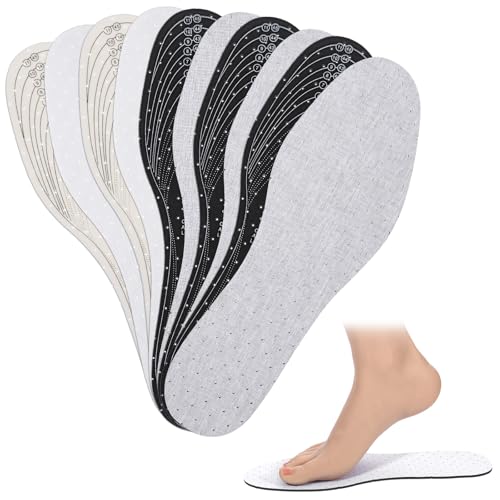 5 pares plantillas delgadas para hombre y mujer unisex suaves