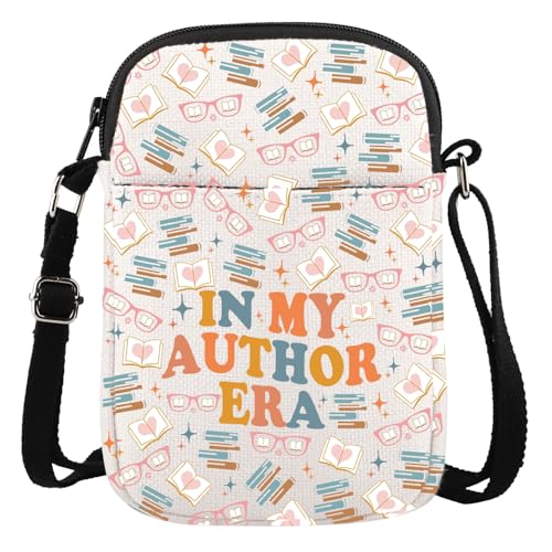 Gzrlyf Writer Author Crossbody Bag Writer Themed Author Gift For Women Writer Author Novelist Purse Wallet Travel Bag