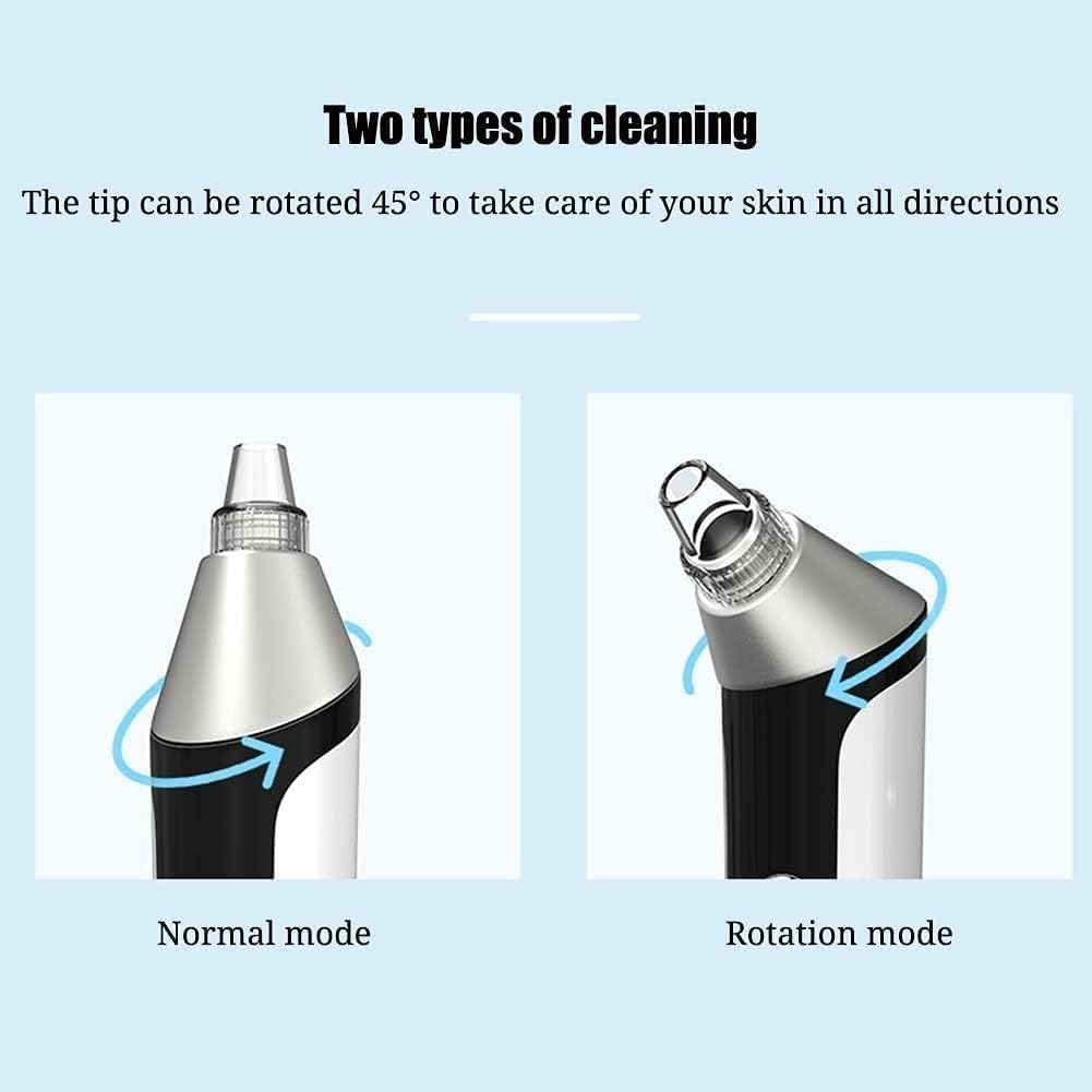 Blackhead Cleaner, Blackhead Cleaner, Blackhead Extractor Pore Cleaner, Blackhead Extractor, Deep Facial Cleansing Machine for Women and Men, 5 Replaceable Probes
