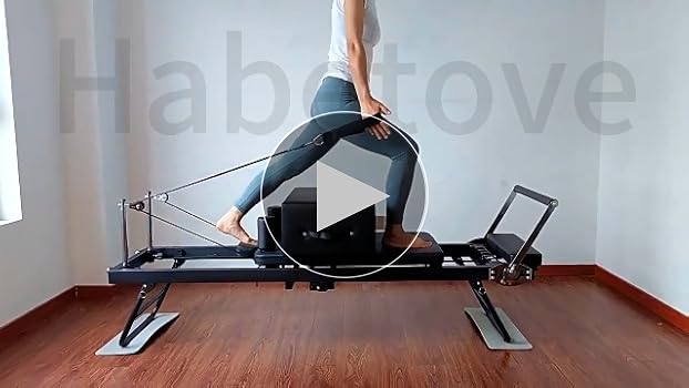 Amazon.co.jp: Habetove 折りたたみ式ピラティスリフォーマー