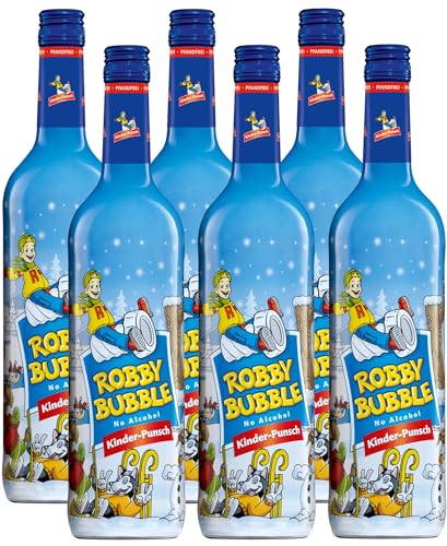 Robby Bubble Kinder-Punsch alkoholfrei (6x 0,75 l)