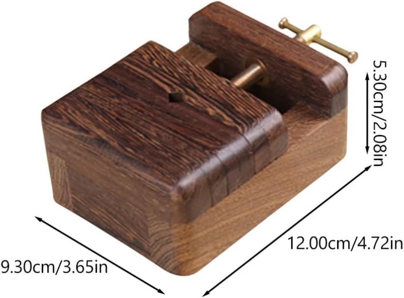 EXCEART Chinese Seal Stone Bed Wood Clamp Seal Engraving Adjustable Carving Clamp for Stone Carving Wood Working