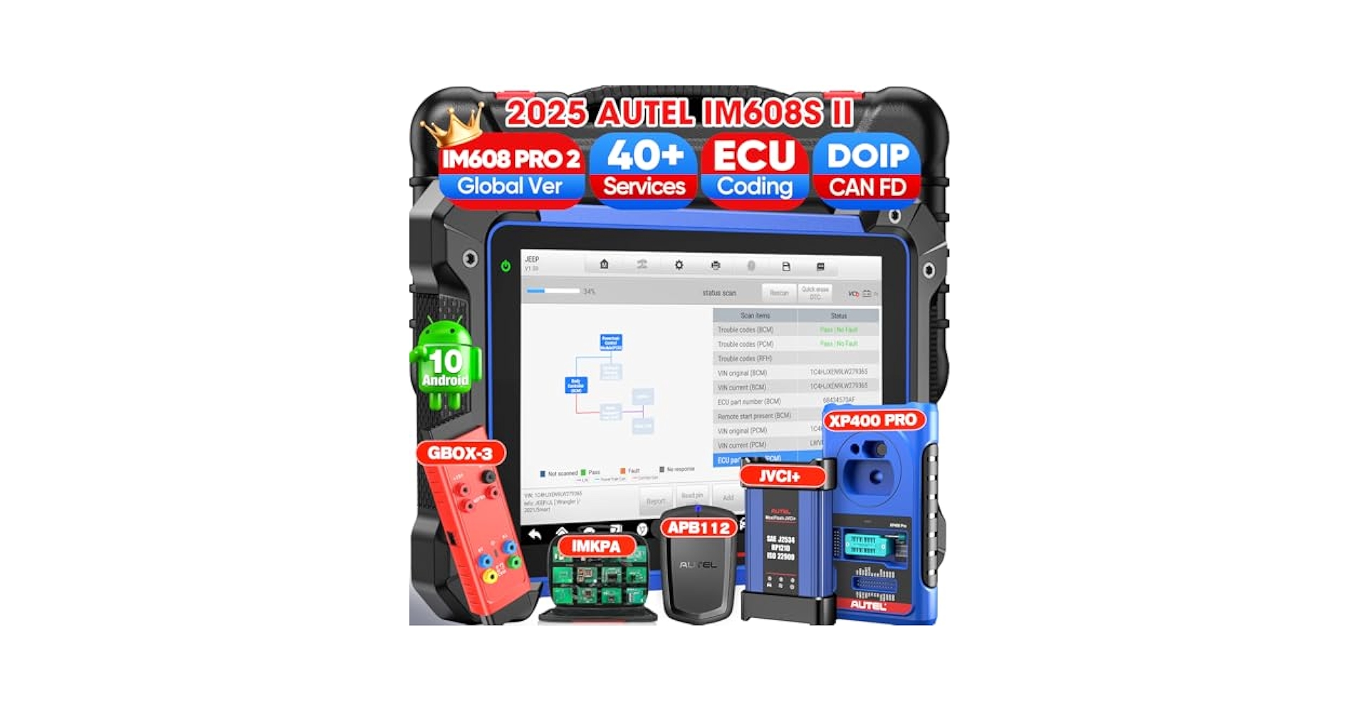 アルティメイト60 Amazon.com: Autel MaxiIM IM608S II Full Kit: 2025 Global Ver