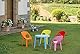 resol Kinder Rita Set 4 Stühle und 1 Tisch, Kunststoff, Polypropylen, Mehrfarbig, 60 x 51 x 78 cm, 5 Stück