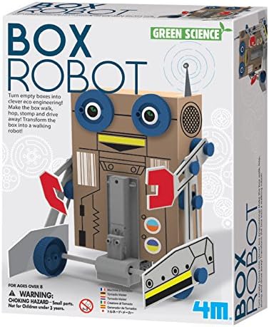 Amazon.com: 4M Box Robot Kit : Toys & Games