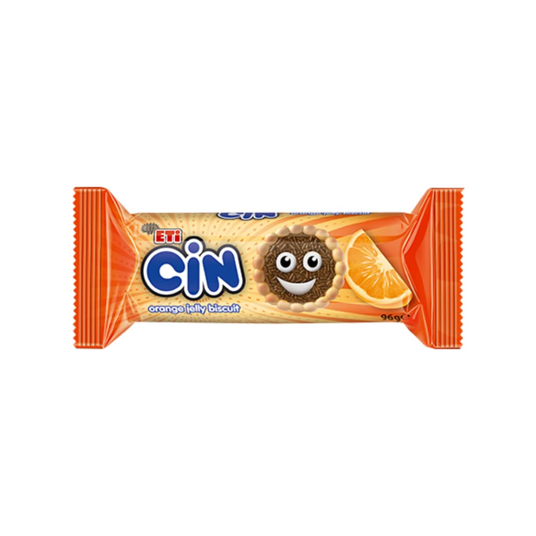 Eti CIN Orange Bite Size 96gr x 25 Pack