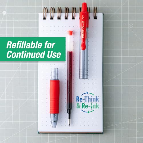 Pilot G2 Premium Bolígrafo Gel Recargable Punto Fino 14 Unid miniatura 5
