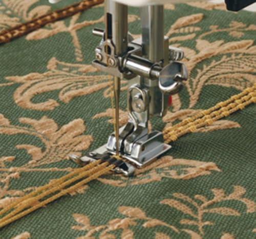 Pie para costura Janome 3-Way Cording Foot modelo 200126009 miniatura 2
