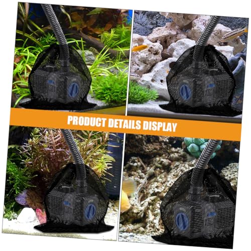 BOLSAS FILTRO PARA BOMBA DE AGUA DE POLIÉSTER NEGRO 4 PZ miniatura 7