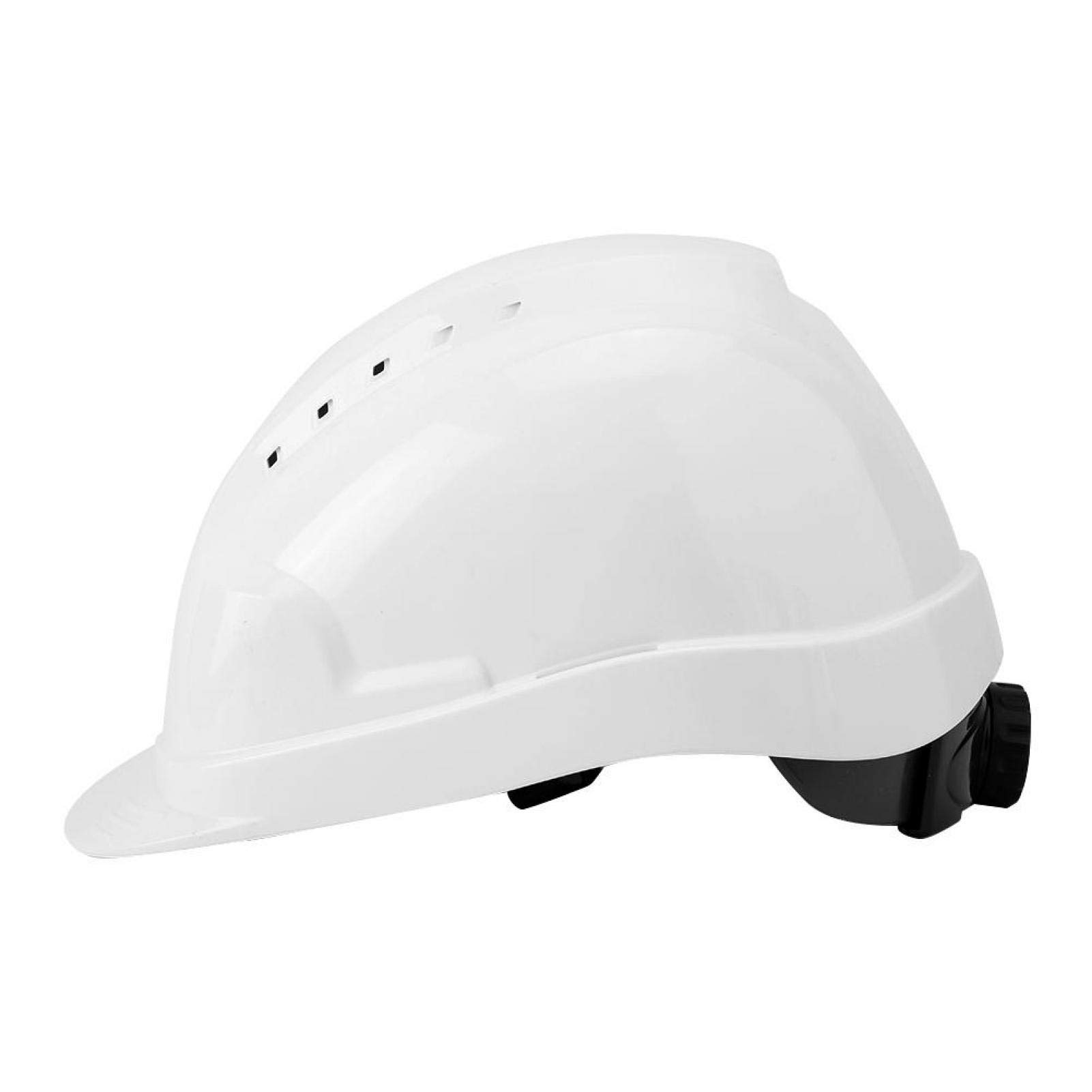 Sonew Casco di sicurezza, casco visiera, occhiali protettivi integrati per hardhat(bianca)