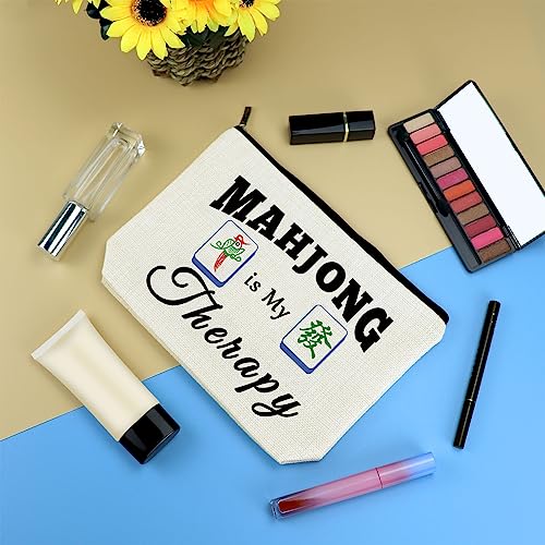 Bolsa cosmética Mahjong para maquillaje 25x17cm miniatura 3