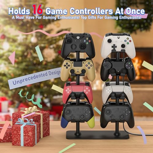 image for MANMUVIMO Controller Holder for 16 Xbox PS5 PS4 Switch Pro Gaming Cont