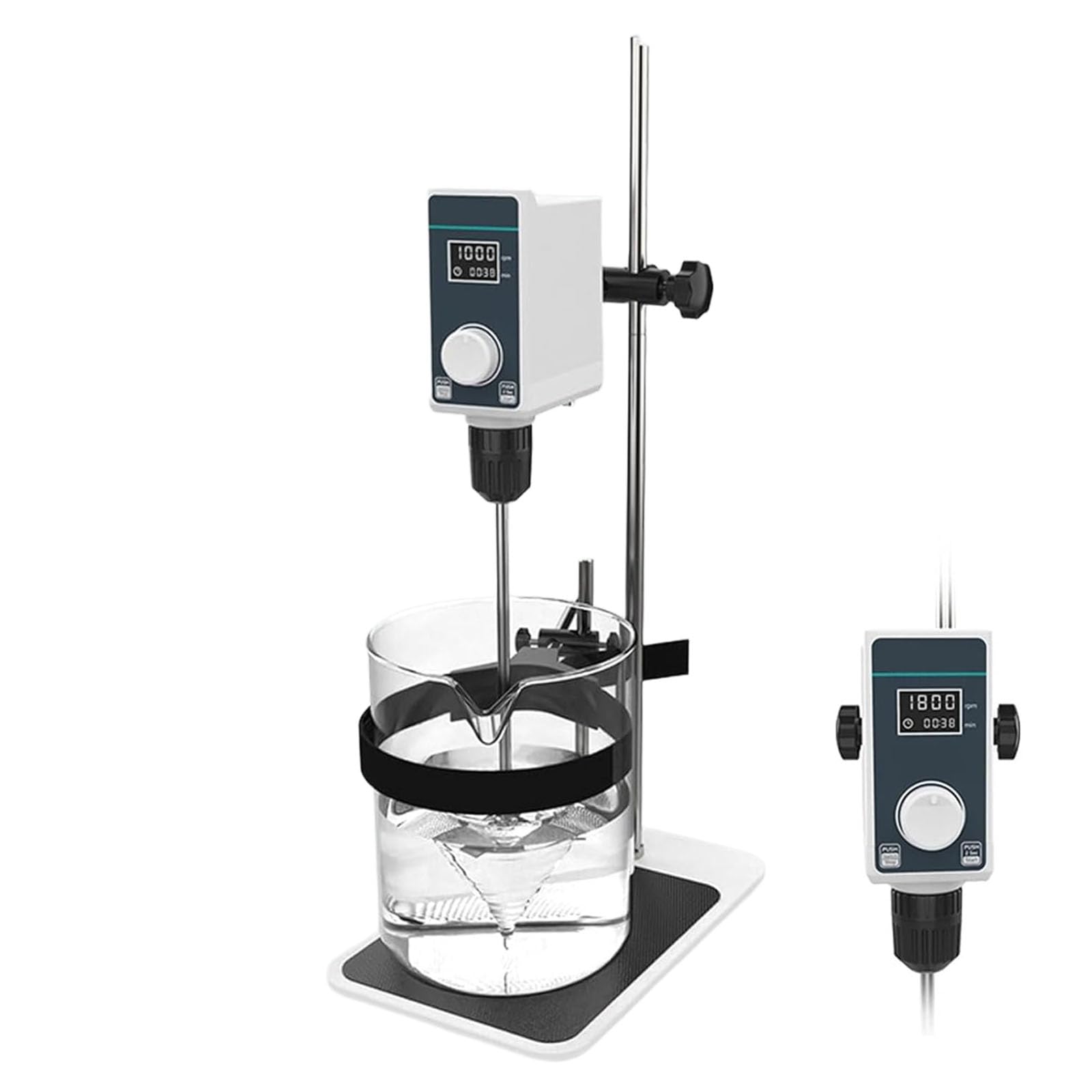 Agitateur électrique à hélice pour stabiliser le mélange de liquides puissants et visqueux