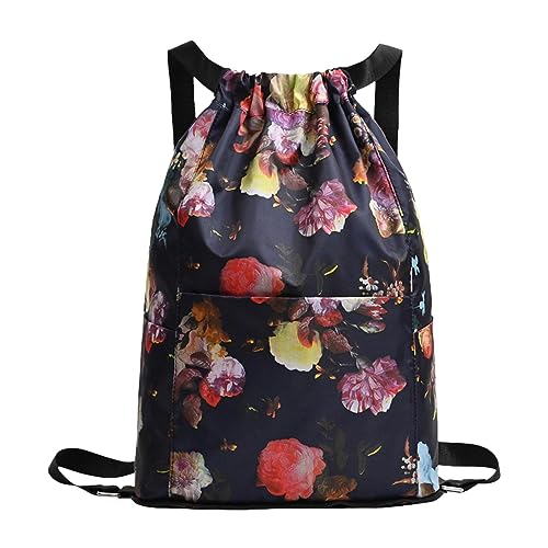 Desenhar Sacos de Ginásio - Sacos de cordão impermeáveis ​​dobráveis ​​,Bolsa de viagem de grande ca
