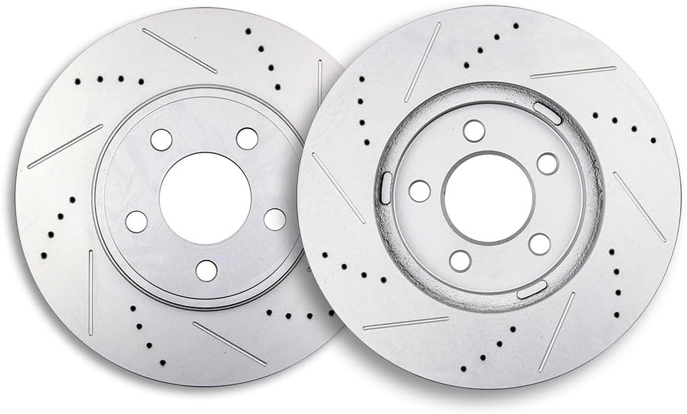 Brake Rotors, OCPTY Prime Choice Front Rotors Kits fit for 03-11 for Ford Crown Victoria,03-11 for Lincoln Town Car,03-11 for Mercury Grand Marquis,03-04 for Mercury Marauder