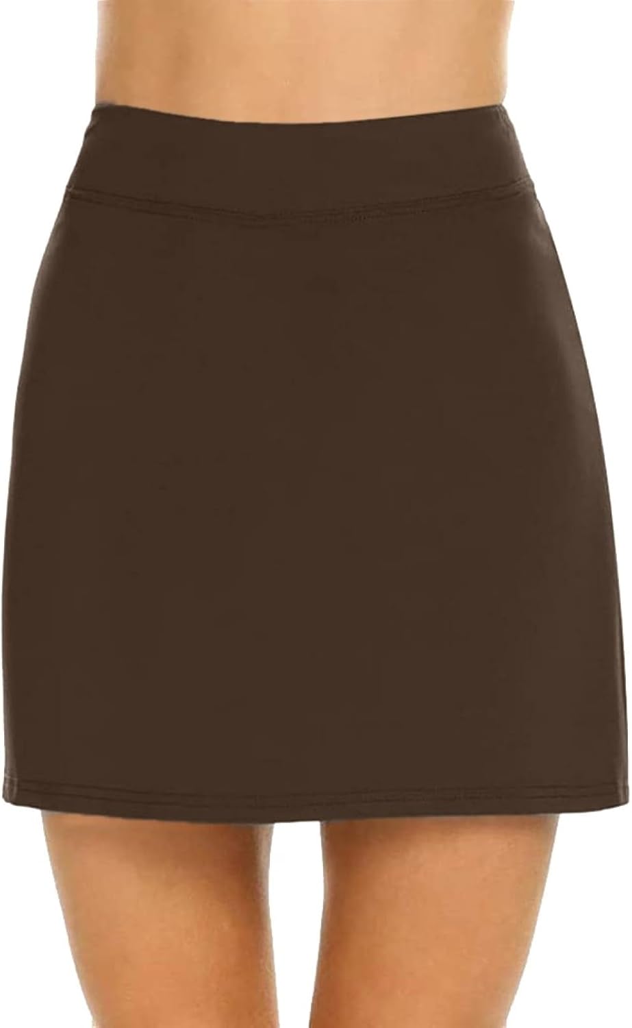 OFFSUM Womens Short Skirts - Summer Tennis Skirts Casual Comfortable Soft Solid Color Elastic High Waist Workout SPOR